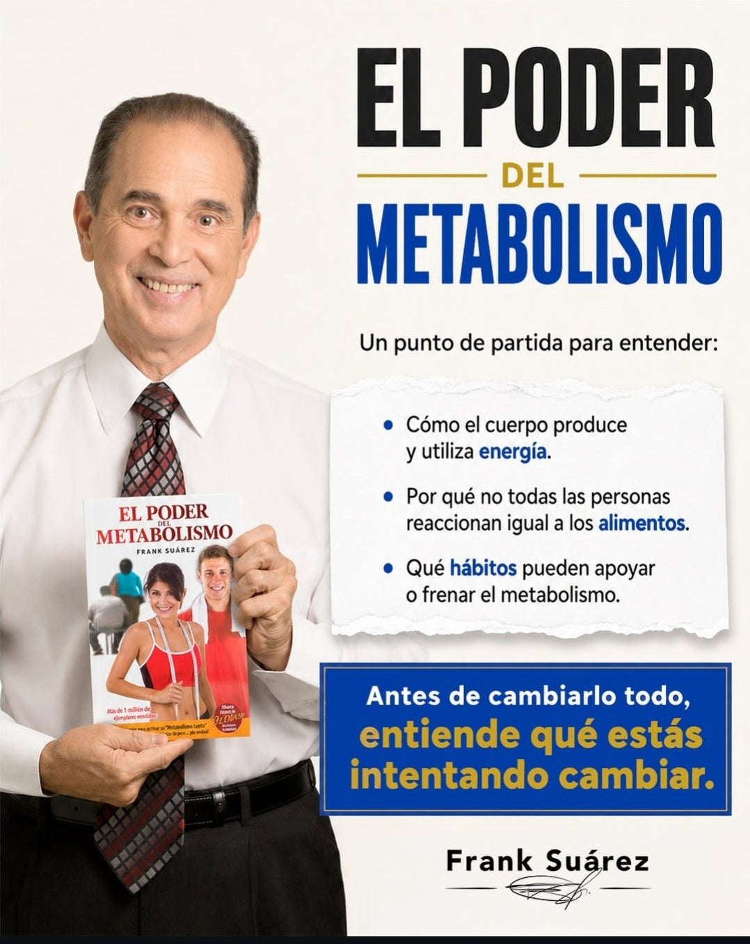 DESPIERTA TU METABOLISMO: PACK 5 LIBROS + GUÍAS FRANK SUAREZ ⭐
